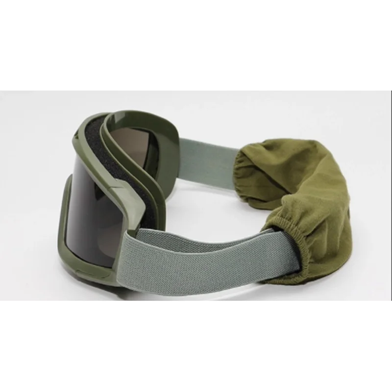 Casco táctico 6B47 ruso verde con gafas y lentes intercambiables - imagen 5