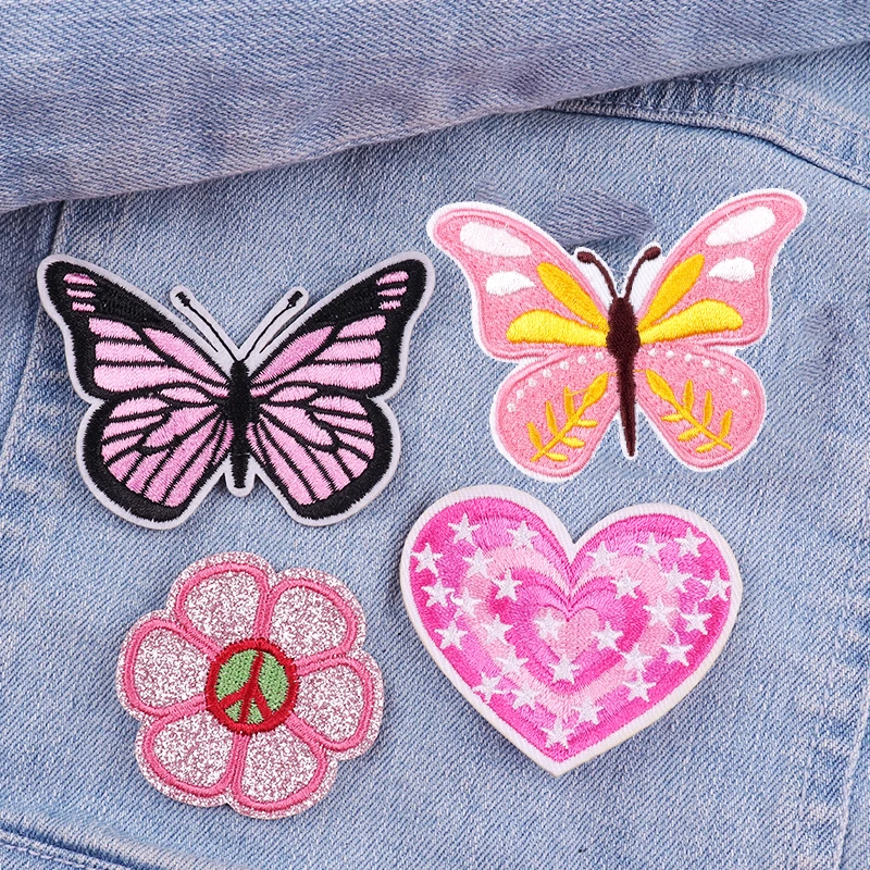 Parche termoadhesivo mariposa infantil – Colores verano para planchar - imagen 4