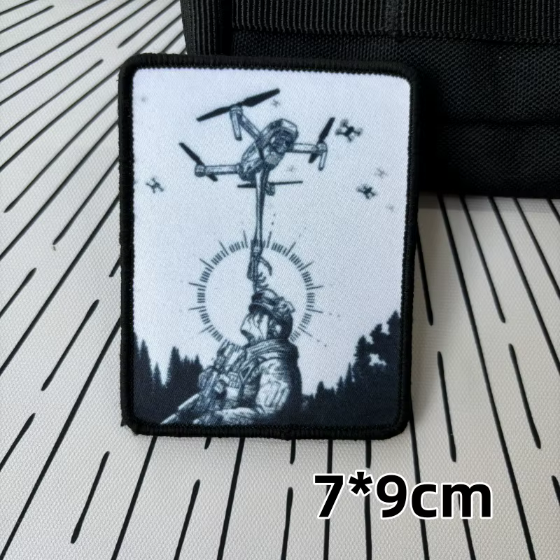 Attackers parche drone – Brazalete táctico morale soldiers - imagen 2