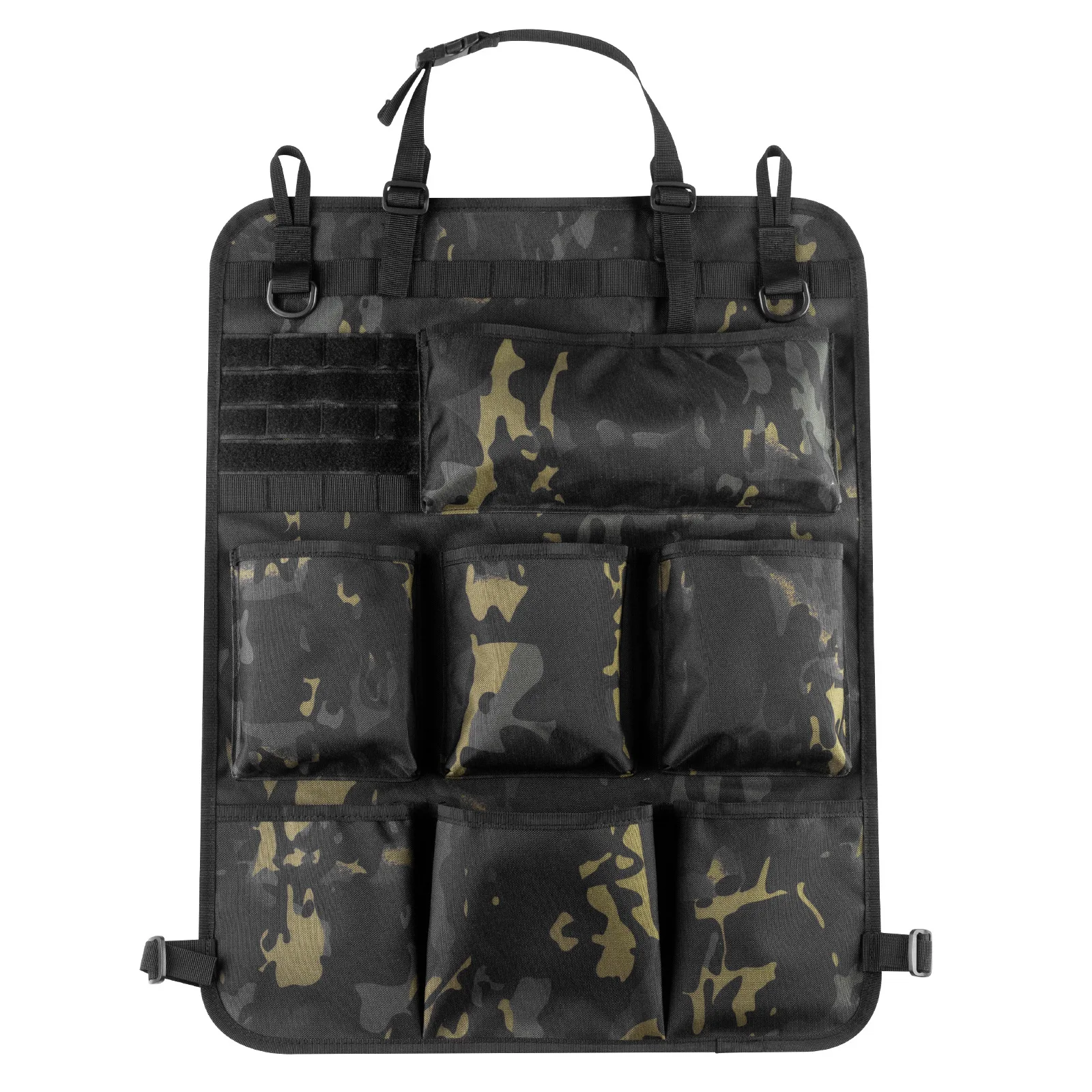 Organizador de coche camuflaje táctico con bolsas multiusos - imagen 4