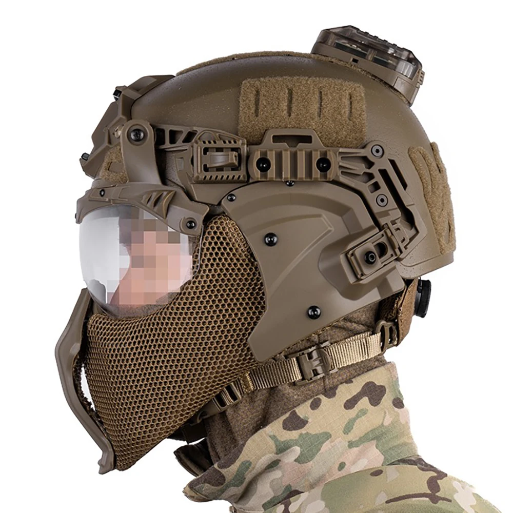 Kit completo de los accesorios para casco táctico