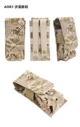 Portacargadores M4 MOLLE para cargadores tácticos al aire libre