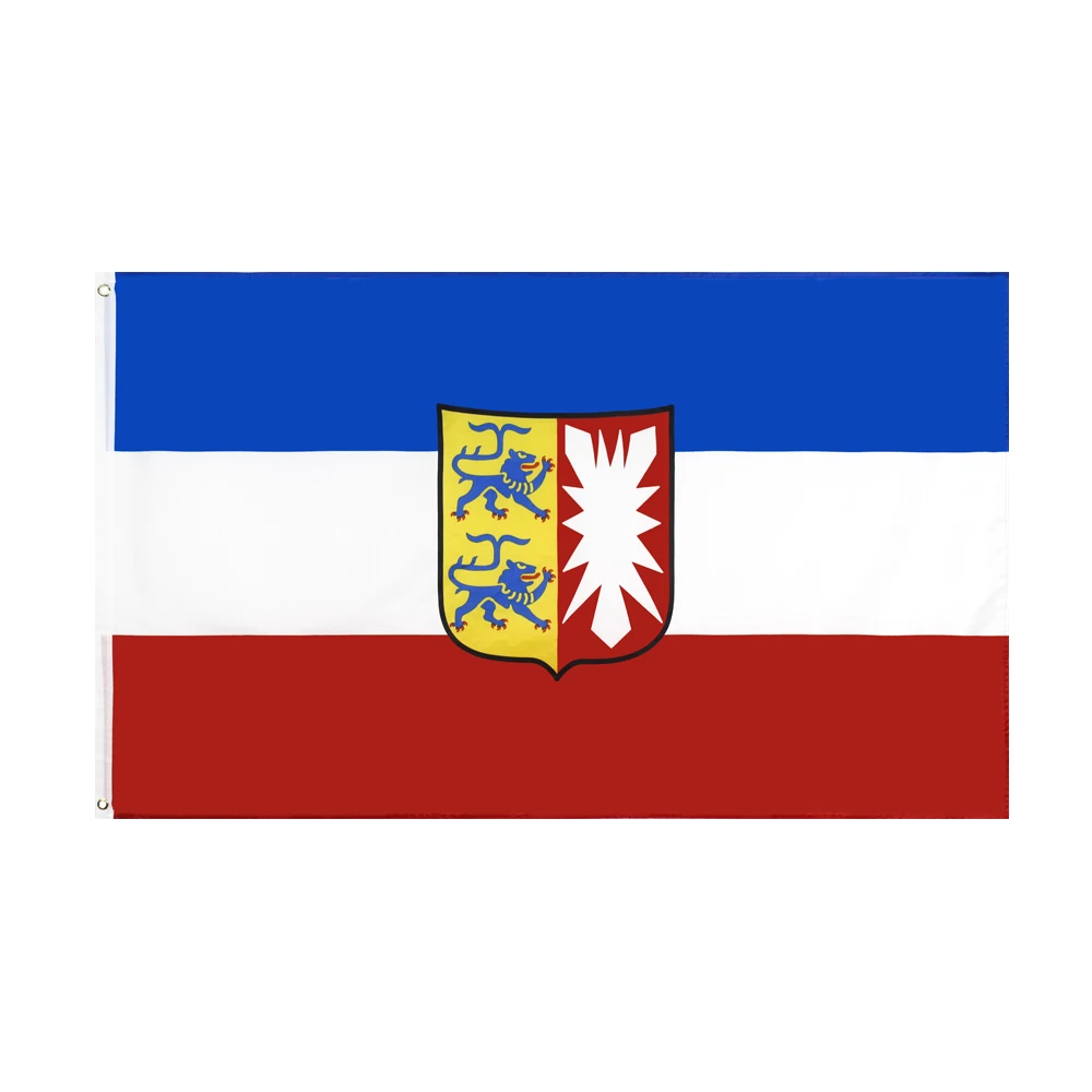 Bandera decorativa Holstein de Schleswig en formato vertical