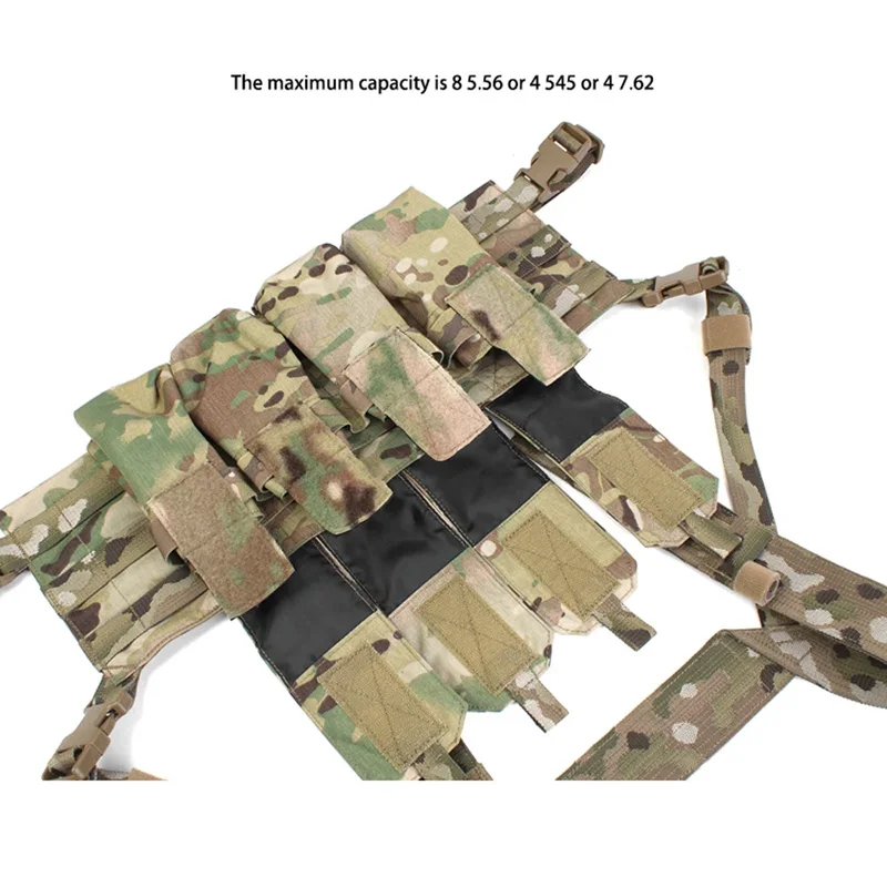 CR05 Portacargadores táctico universal para pecho MOLLE cargadores