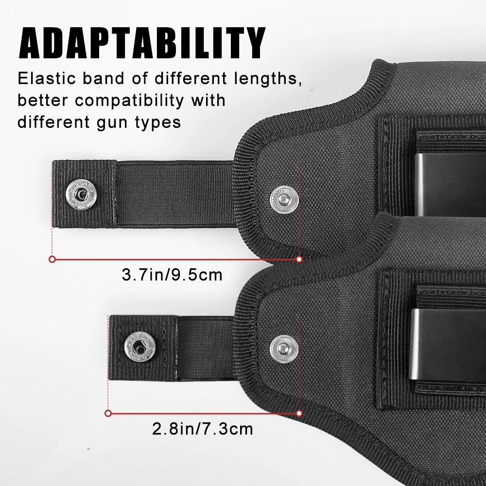 Funda táctica universal IWB/OWB de nylon 1000D ambidiestra - imagen 4