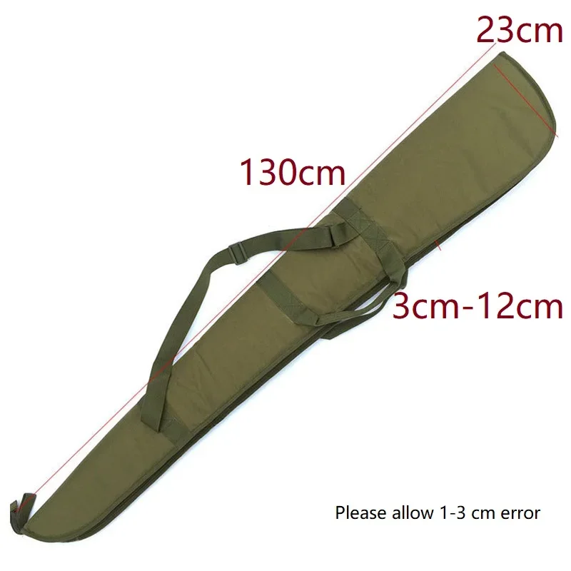 Bolsa táctica portafusil multiusos MOLLE para airsoft, caza y tiro - imagen 4
