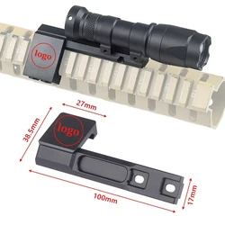 SureFire soporte táctico linterna M-LOK metálico QD riel Picatinny
