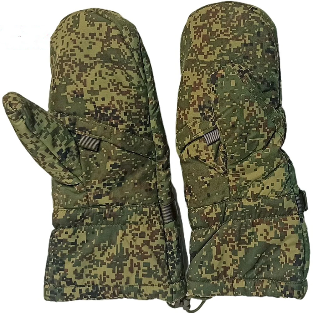 Guantes tácticos Airsoft impermeables doble capa cálidos - imagen 3