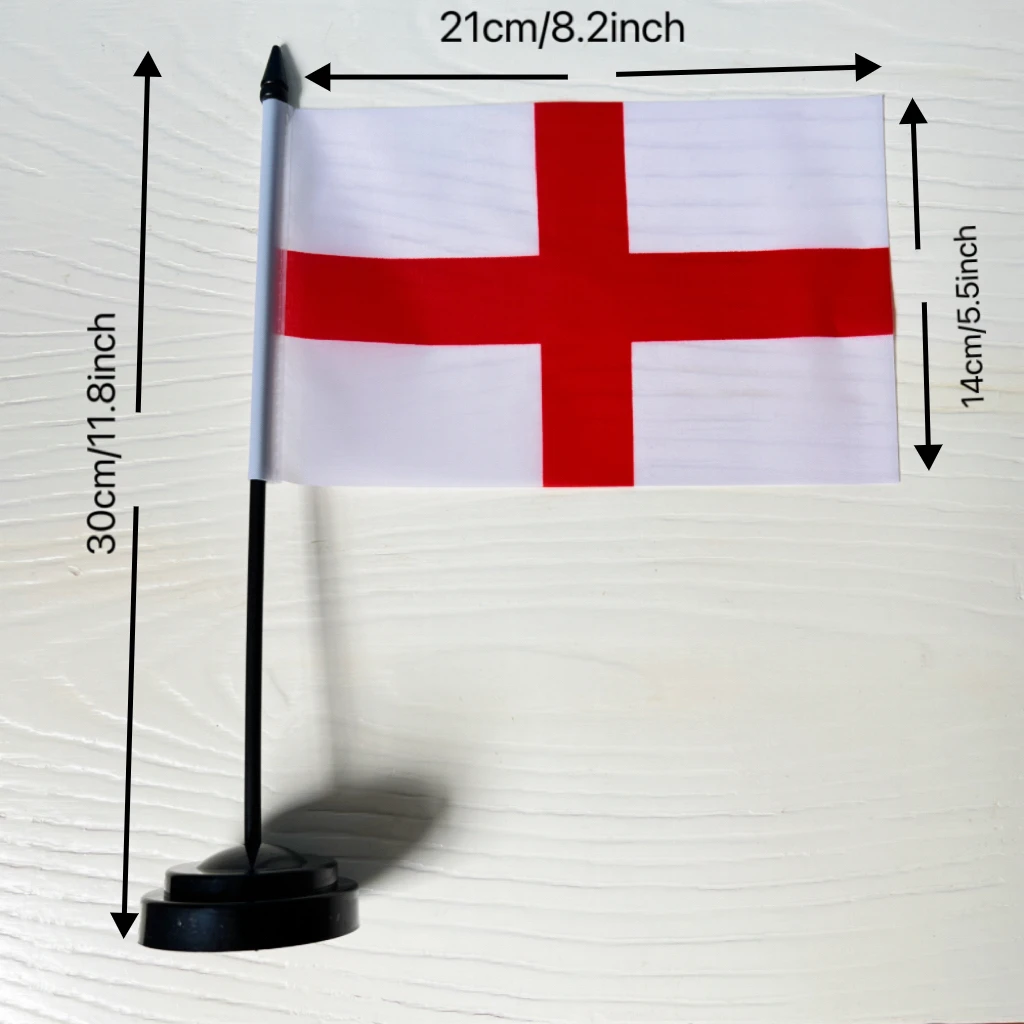 Bandera de escritorio Inglaterra Cruz de San Jorge - imagen 4