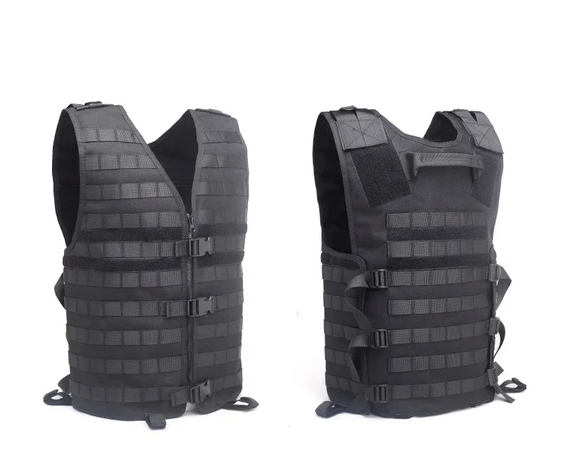 Chaleco táctico MOLLE Swat para airsoft, pesca y caza - imagen 5
