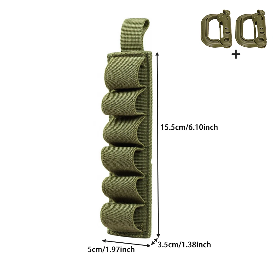 Bolsa MOLLE de caza para accesorios y herramientas con orificios - imagen 2