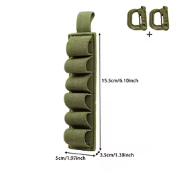 Bolsa MOLLE de caza para accesorios y herramientas con orificios