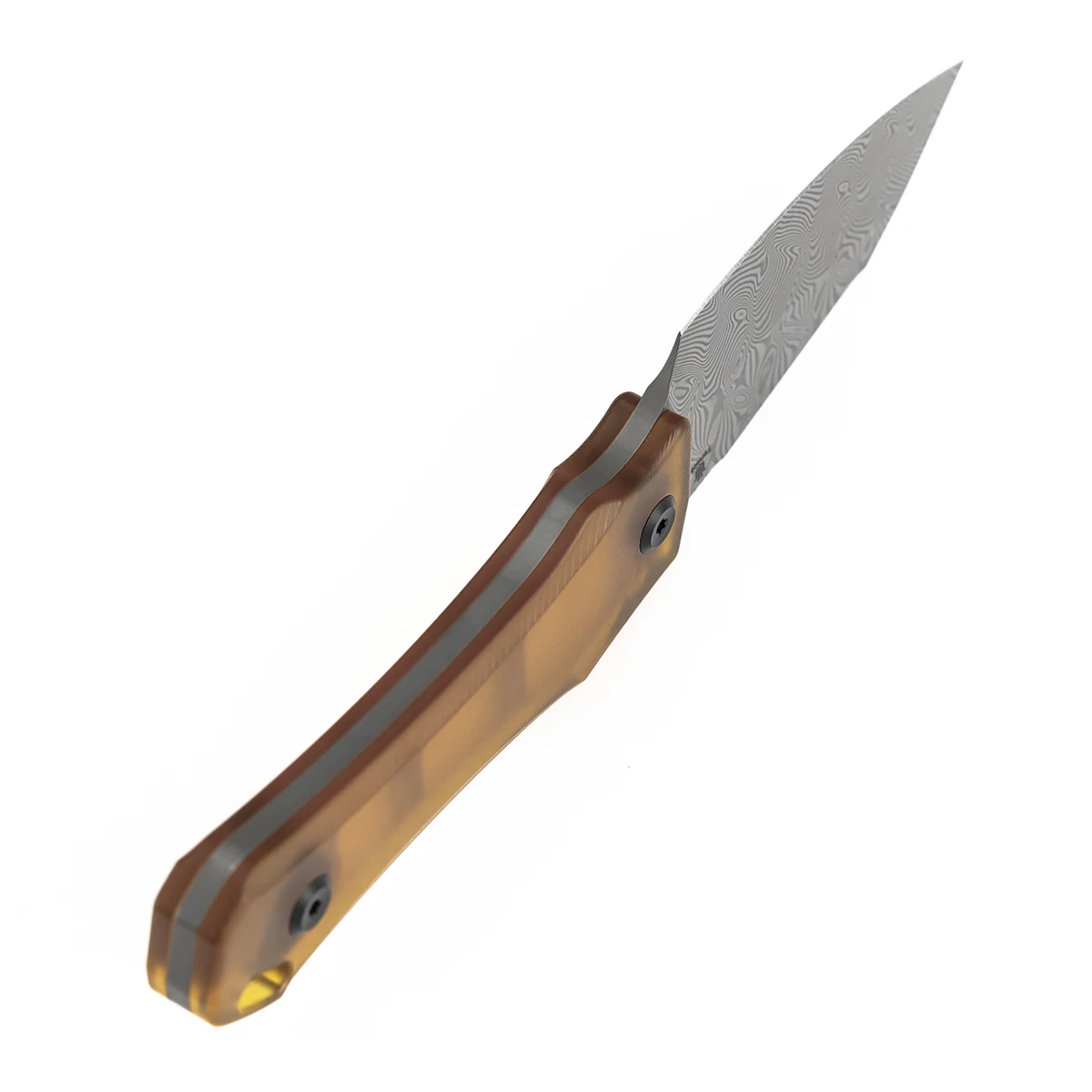 Tenable Loki cuchillo fijo táctico acero D2/Damascus G10/PEI micarta - imagen 5