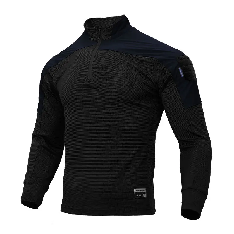 Camiseta táctica manga larga secado rápido trekking montaña - imagen 4