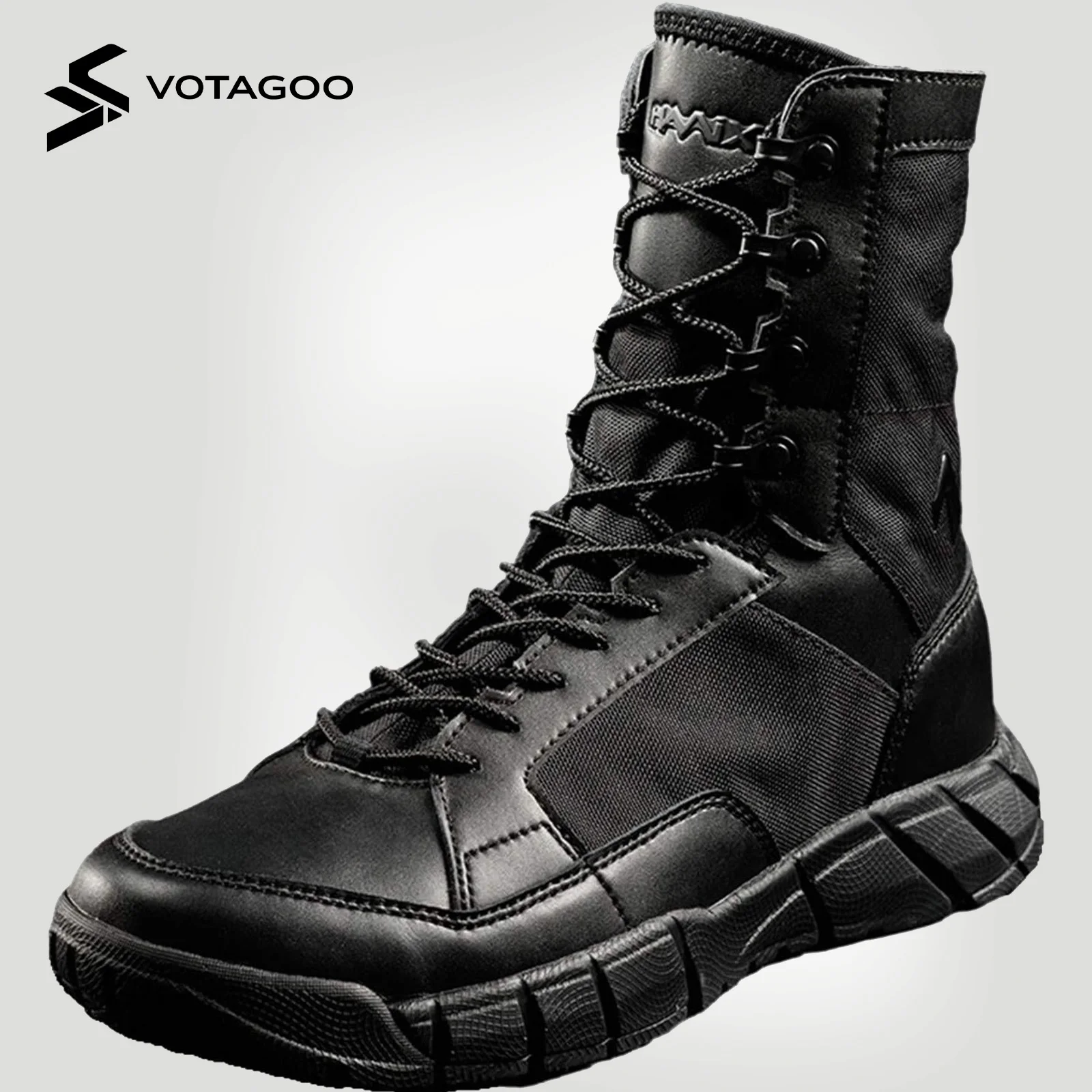 YEVHEV Botas tácticas hombre coyote ligeras de combate para senderismo - imagen 4