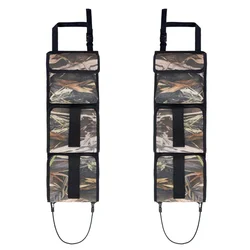 Organizador coche MOLLE con bolsillos para rifle y asiento