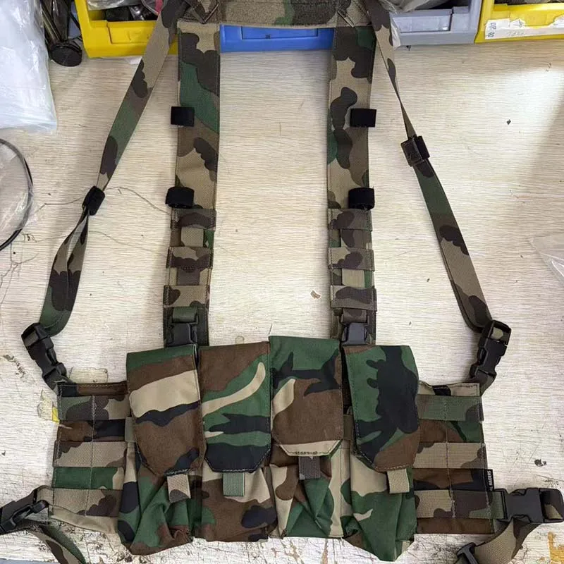 OR Style arnés táctico ligero con bolsillos para cargadores MOLLE - imagen 3
