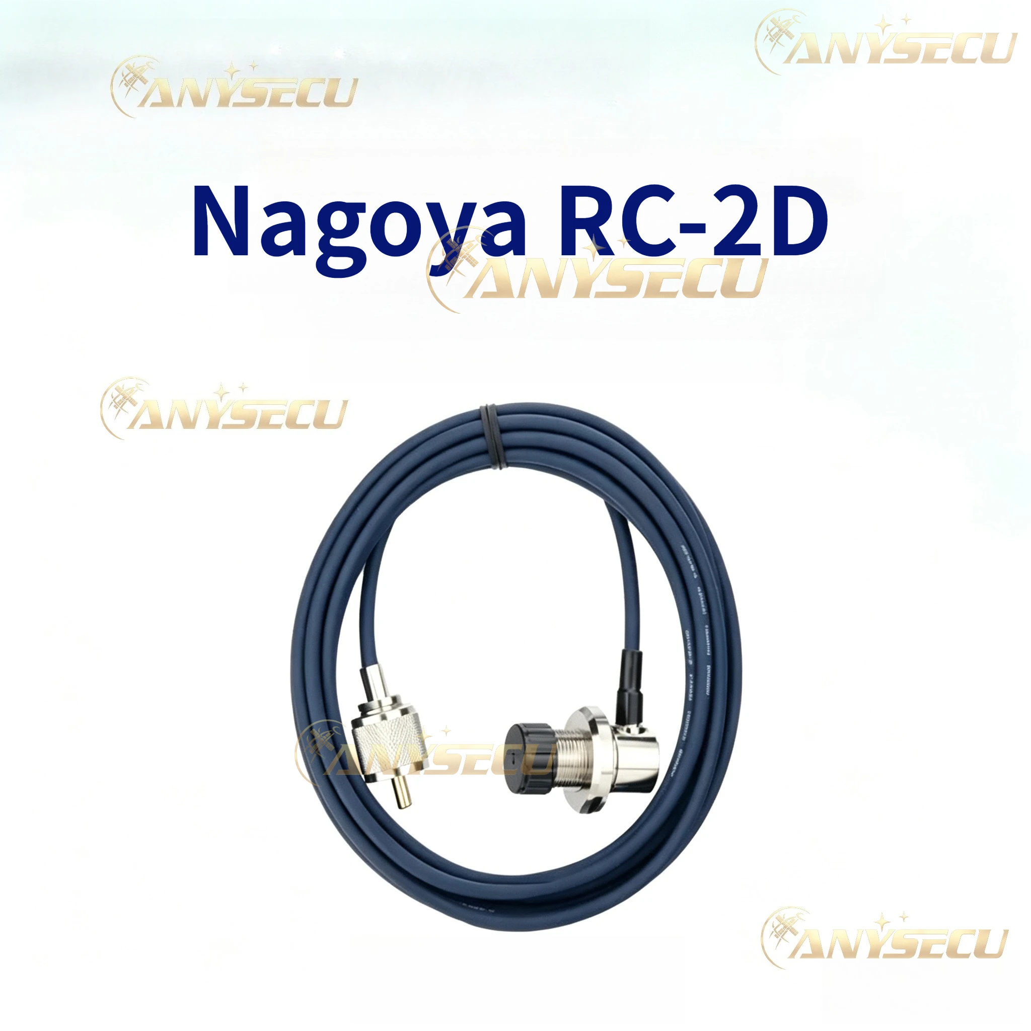 Nagoya RC-2D cable coaxial 50 ohm plata cobre puro flexible antena - imagen 2