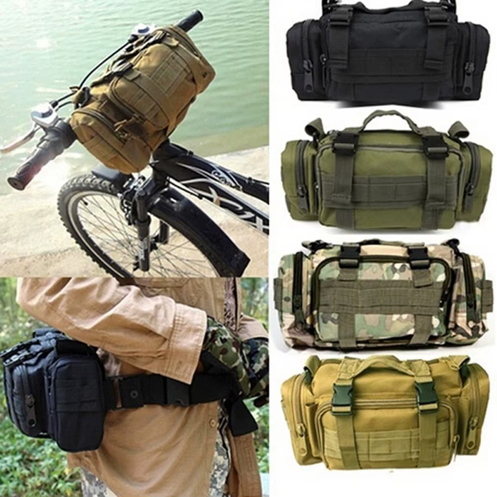 Riñonera táctica impermeable para hombre – Camping, senderismo y pesca - imagen 2