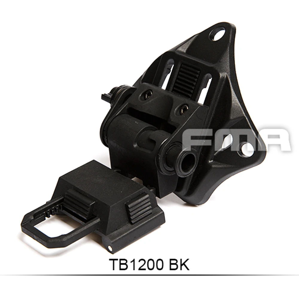 Soporte NVG Casco FMA L4G19 – Montura Plástica Táctica - imagen 4