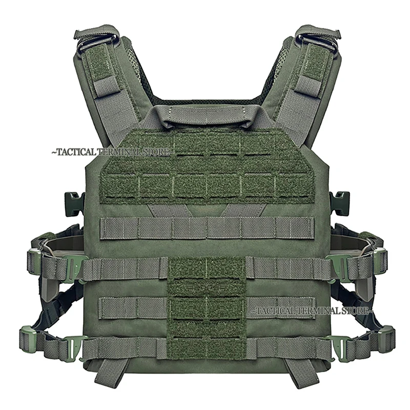 Chaleco táctico ligero MOLLE de airsoft con liberación rápida - imagen 3