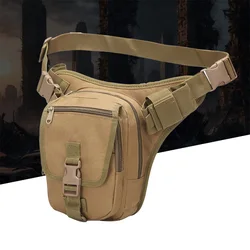 Riñonera impermeable táctica camuflaje para aire libre y senderismo