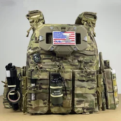 Chaleco táctico de camuflaje con liberación rápida fuerzas especiales