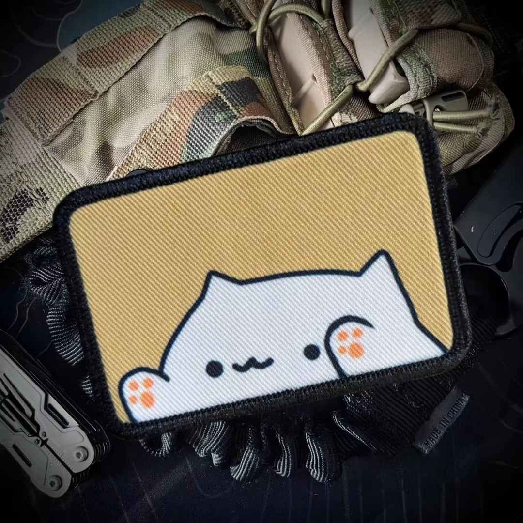 Parche táctico Morale Bongo Fat Cat – Velcro - imagen 3