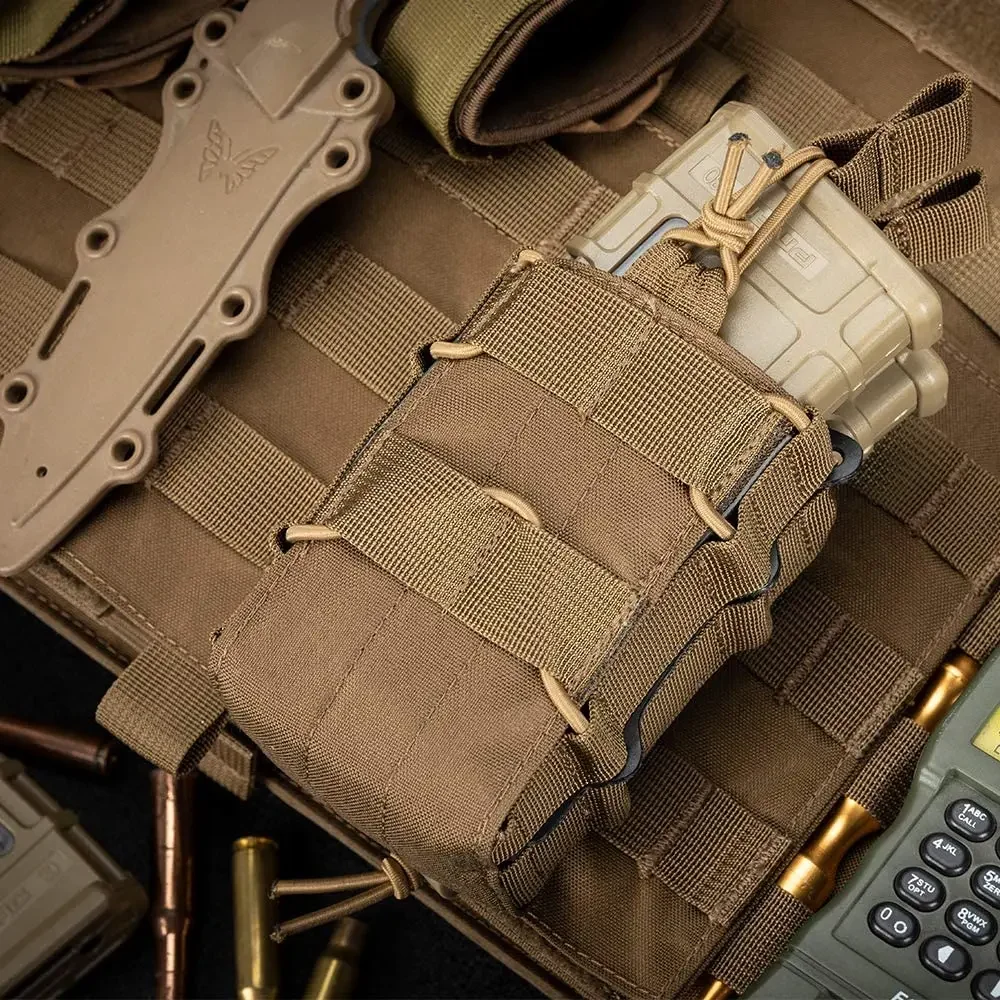Portacargadores táctico MOLLE doble para M4, AR15 y G36 - imagen 5