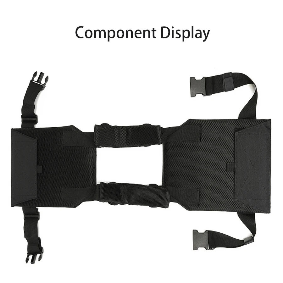 Chaleco táctico MOLLE exterior con extensión y liberación rápida - imagen 2