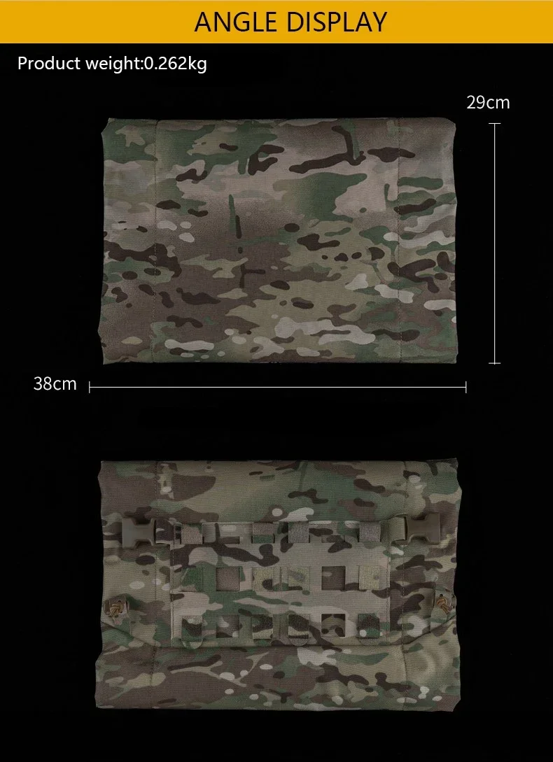 Detalle de la bolsa multifuncional