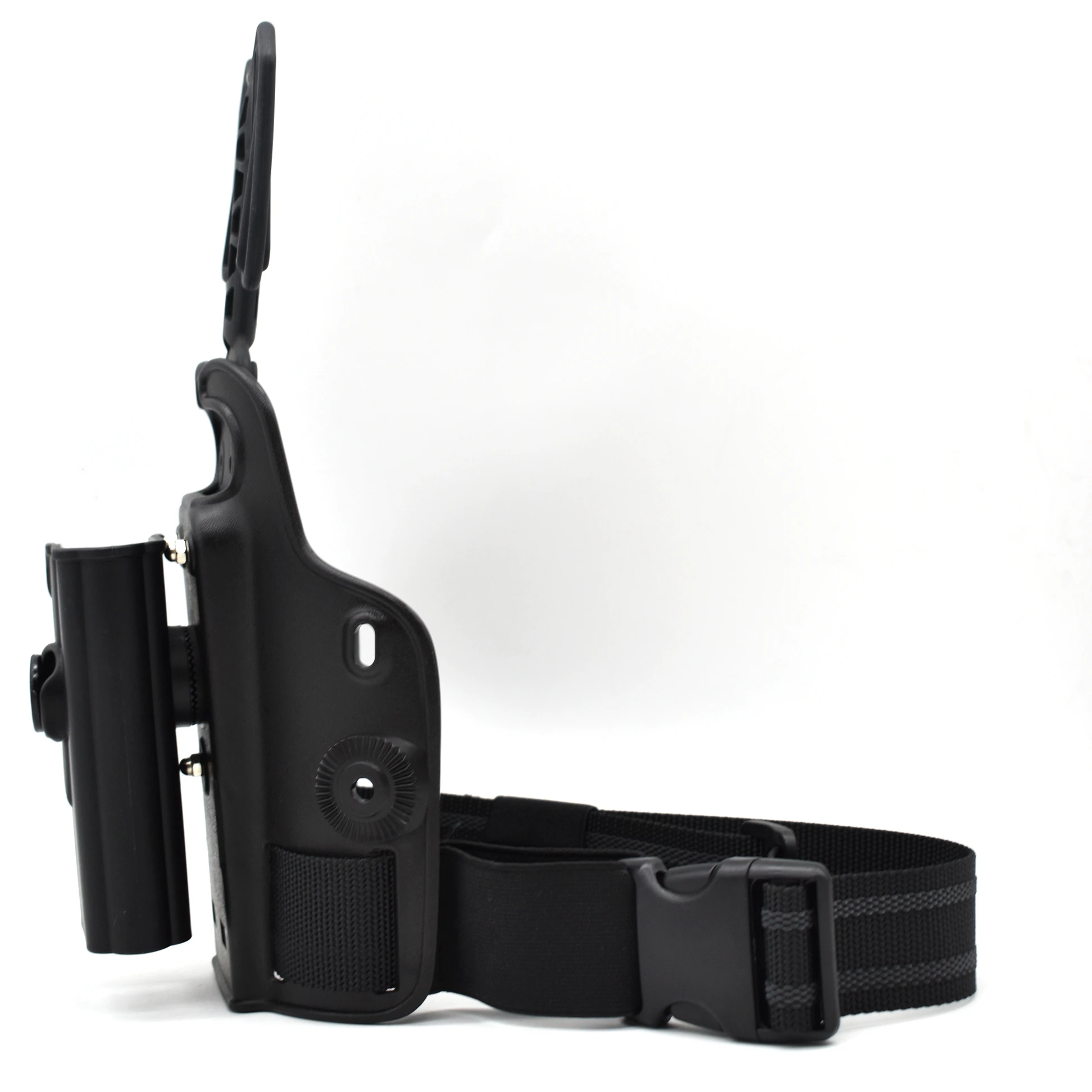 Funda táctica de muslo Glock 17 ambidiestra con sujeción ajustable - imagen 5