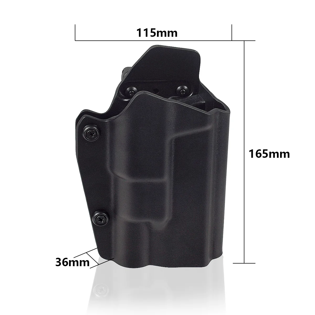 Funda táctica con linterna X300 y riel Picatinny - imagen 4