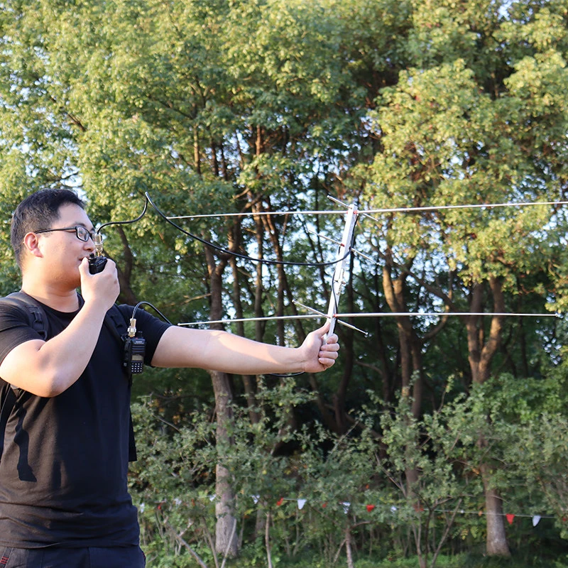 Antena Yagi portátil alta ganancia UV de banda ancha para radio - imagen 5
