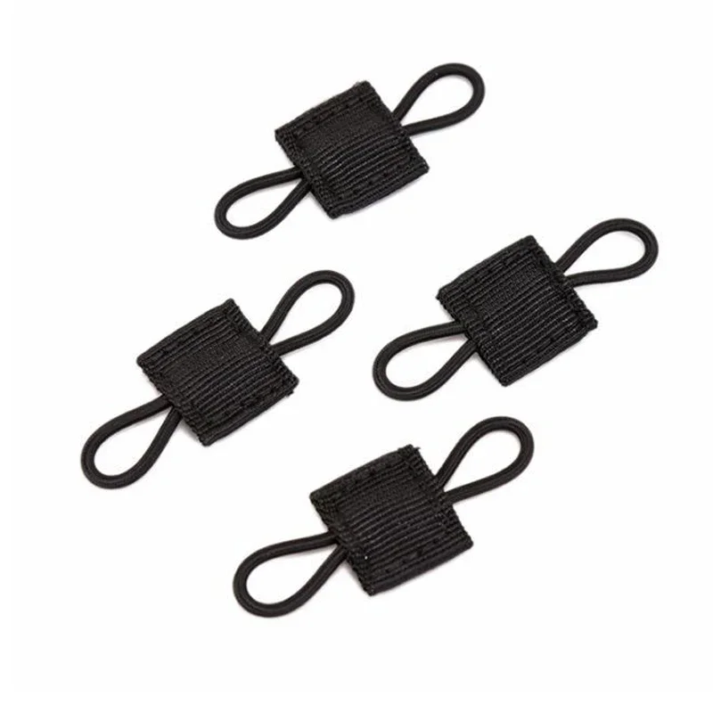 Hebilla táctica MOLLE elástica para soporte de antena PTT