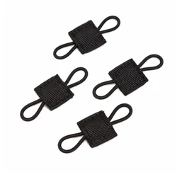 Hebilla táctica MOLLE elástica para soporte de antena PTT