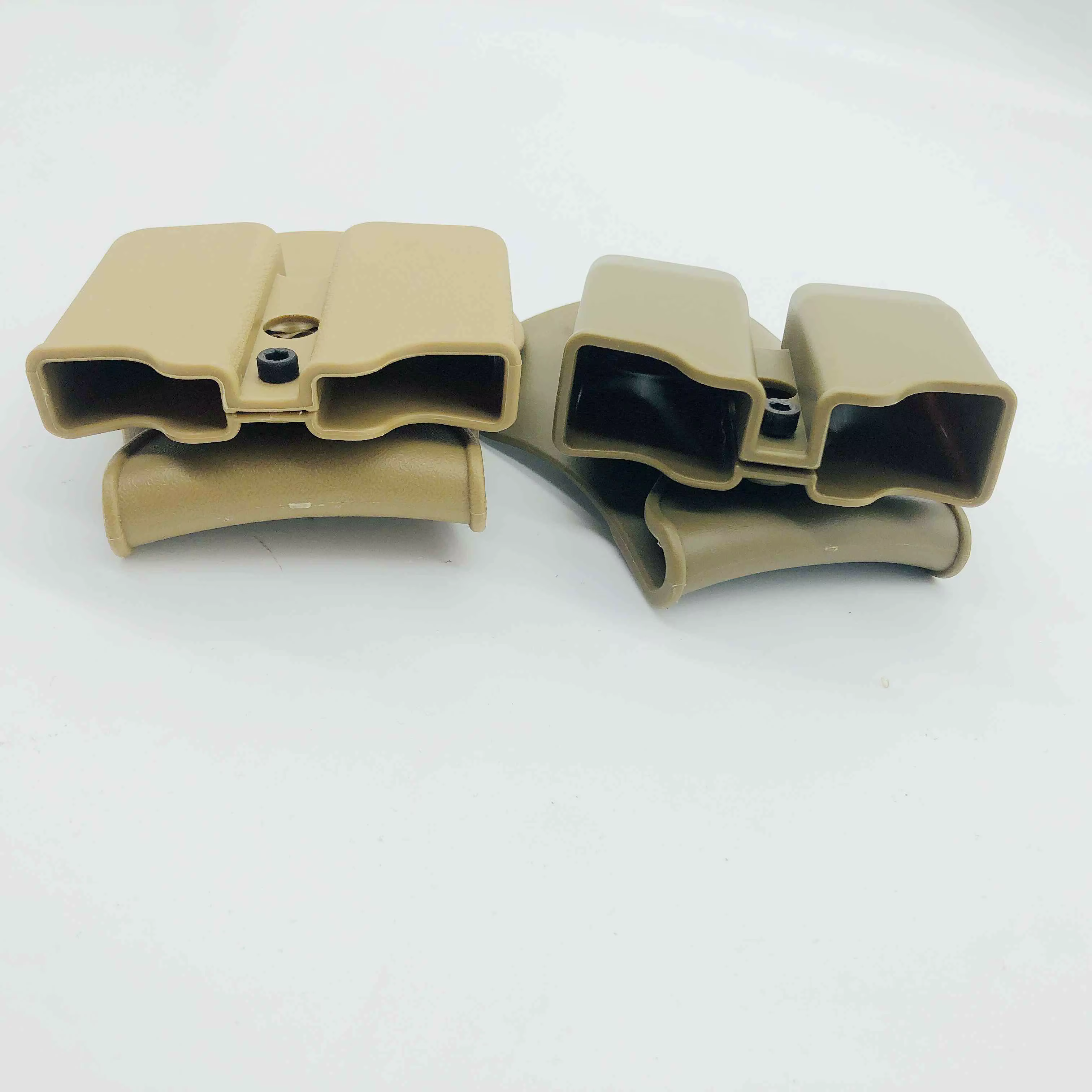 Funda táctica doble portacargadores 9mm/.40 – Clip cinturón 1,5-2 - imagen 2