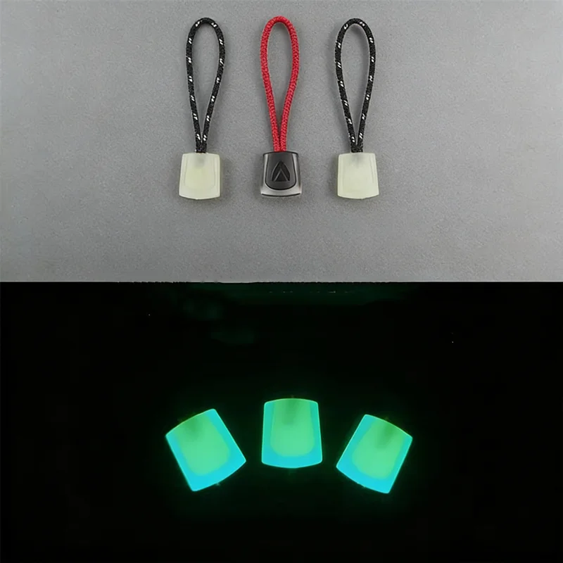 Tiradores de cremallera luminosos dos tonos, antipérdida: brillan - imagen 5