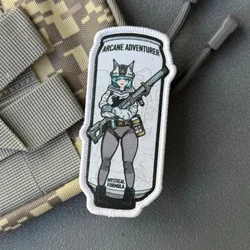 Parche táctico Arcano con velcro – insignia moral para mochila