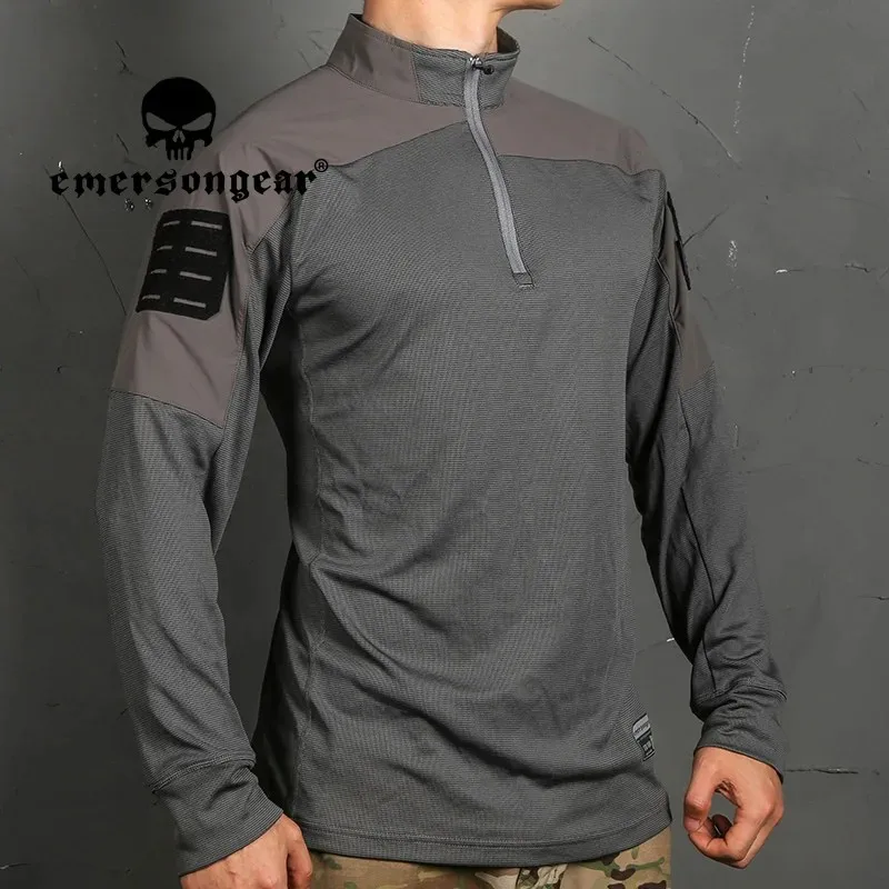 Camiseta táctica manga larga Emerson UMP Frogmen – Airsoft y caza