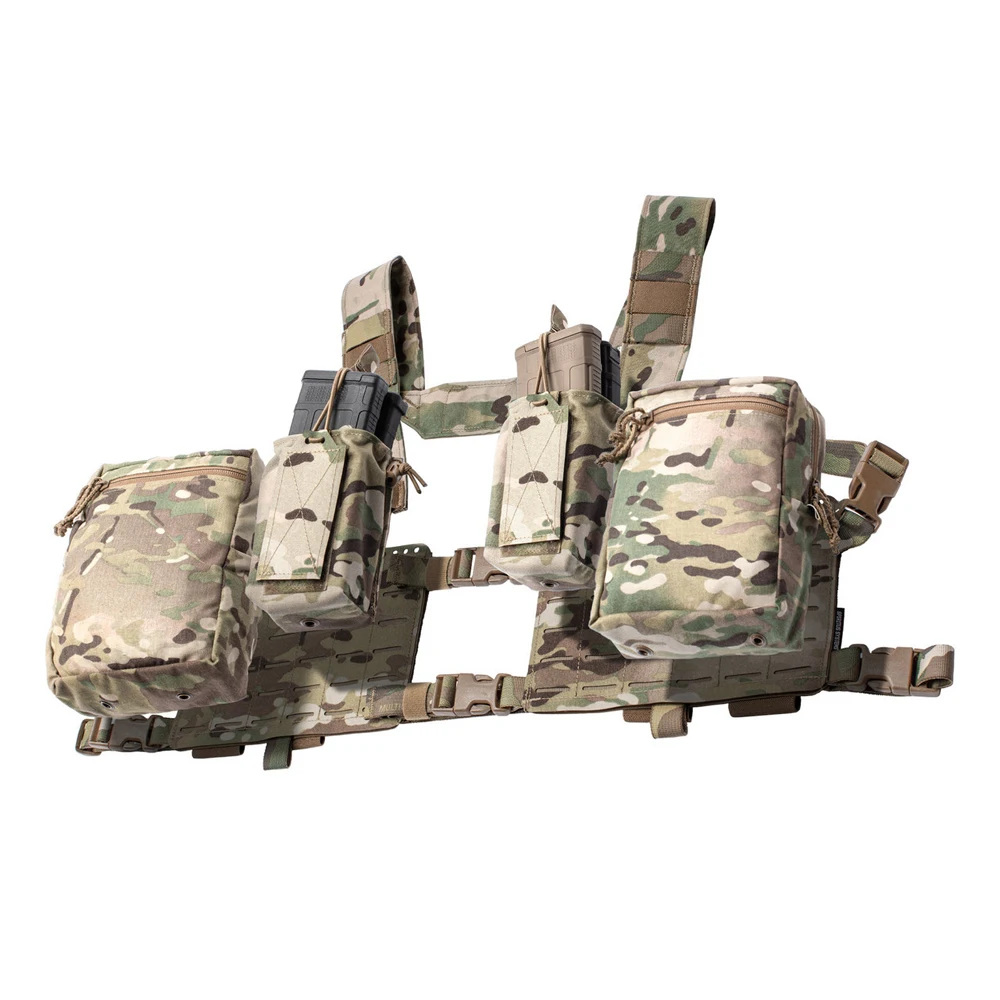 Correa táctica Spiritus Systems Mk4 y chaleco chest rig