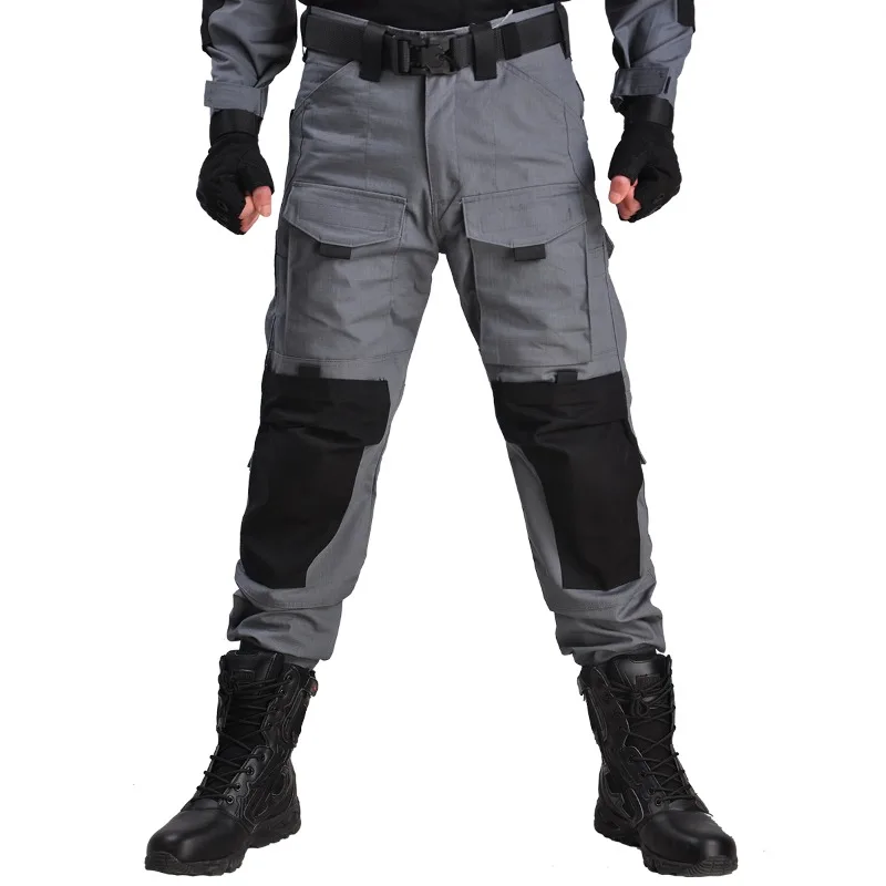 Pantalones cargo tácticos de viaje, resistentes al desgaste – Hombre outdoor - imagen 2