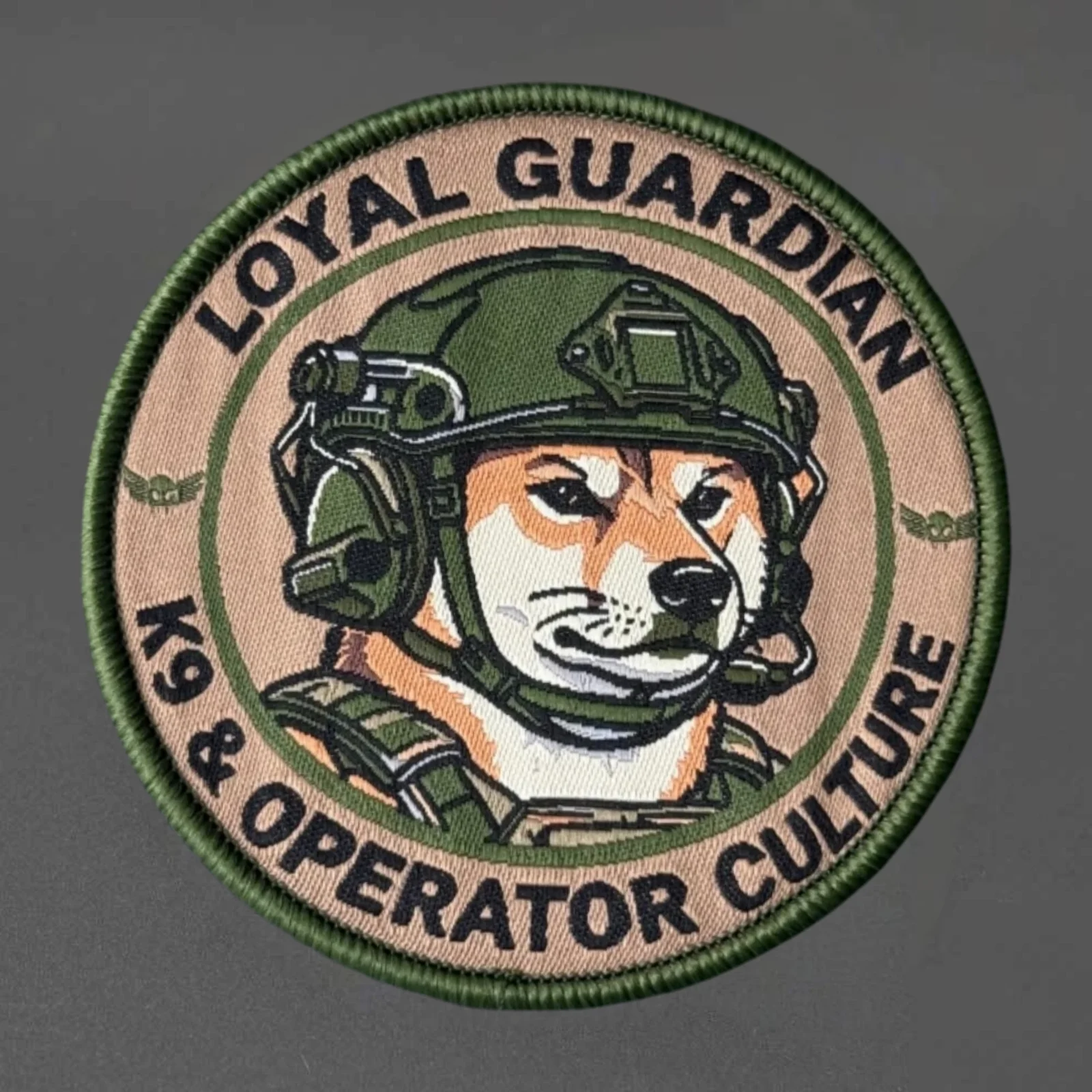 Parche táctico K9 Dog Operator con velcro para chaleco y mochila - imagen 5