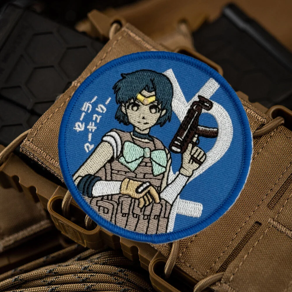 Parche táctico Sailor Moon Shooter – bordado para mochila - imagen 5