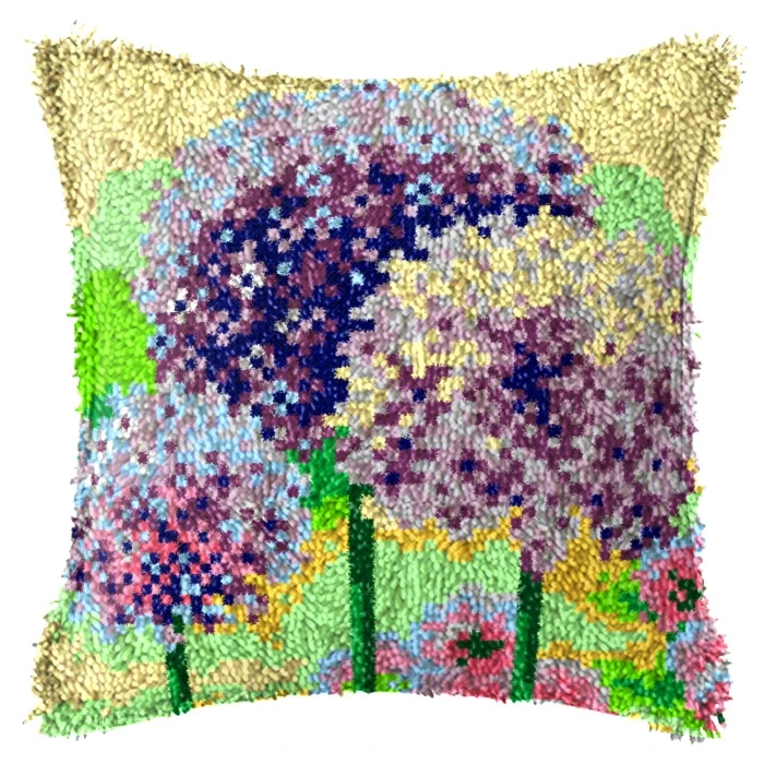 Kit de almohada con enganche flores y mandala para manualidades - imagen 2