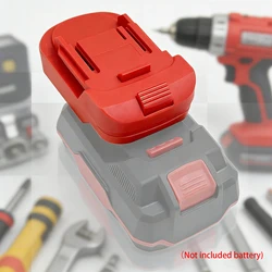Adaptador batería litio Parkside X20V a Makita 18V para herramientas