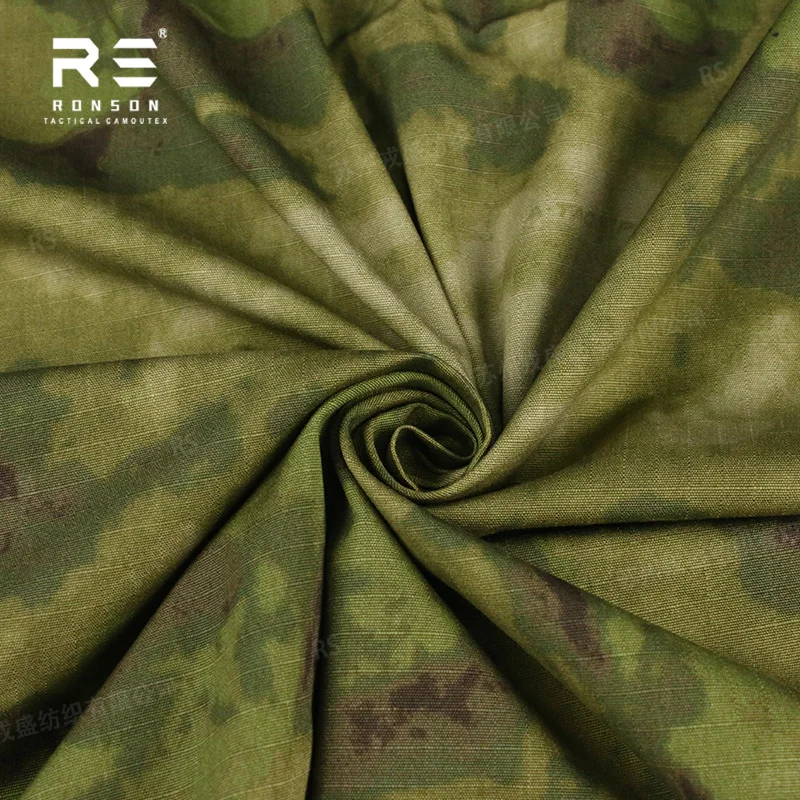 Tela de camuflaje A-TACS-FG Woodland ripstop WR IRR grado militar - imagen 4