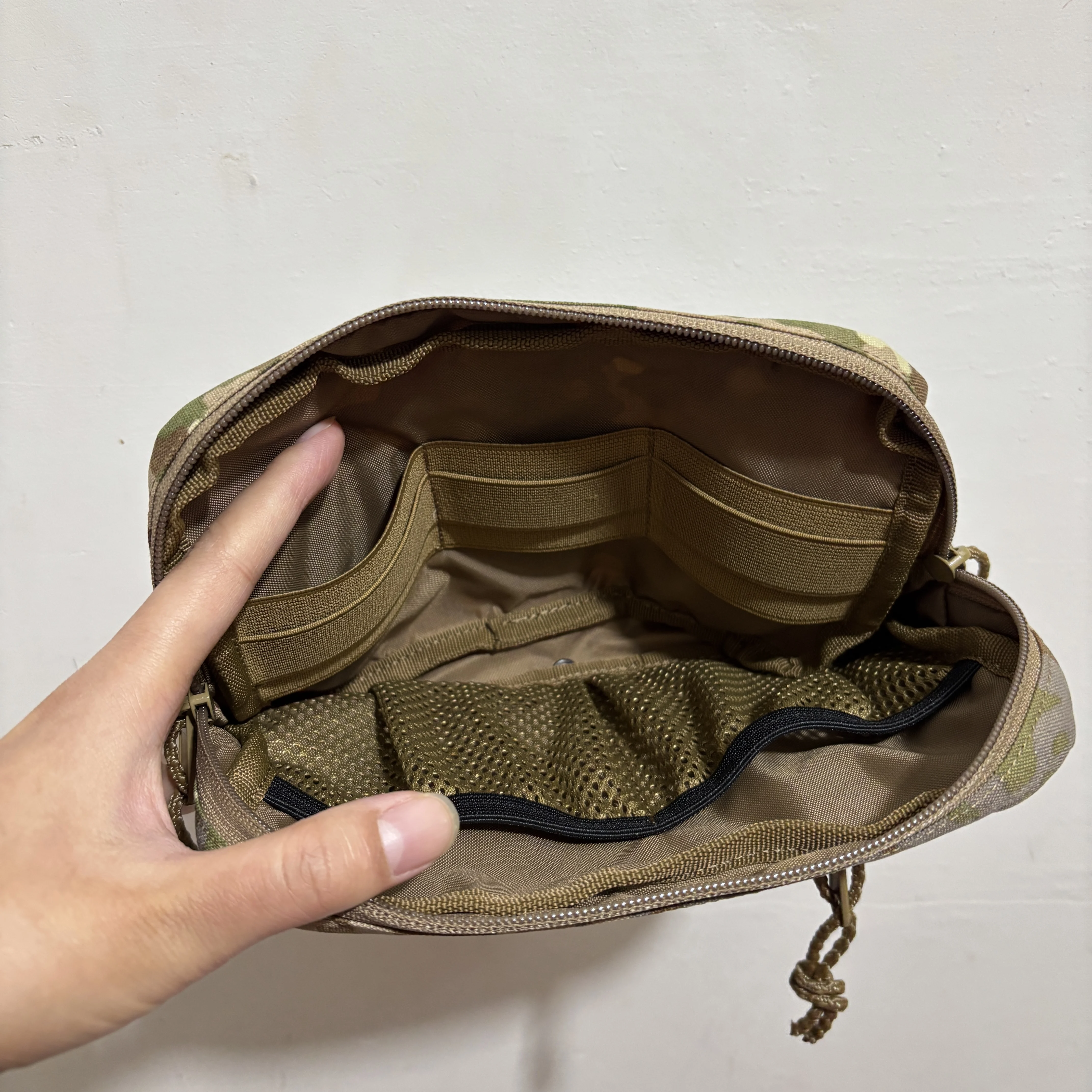 Bolsa táctica MOLLE plegable camuflaje alemán para todo terreno - imagen 5