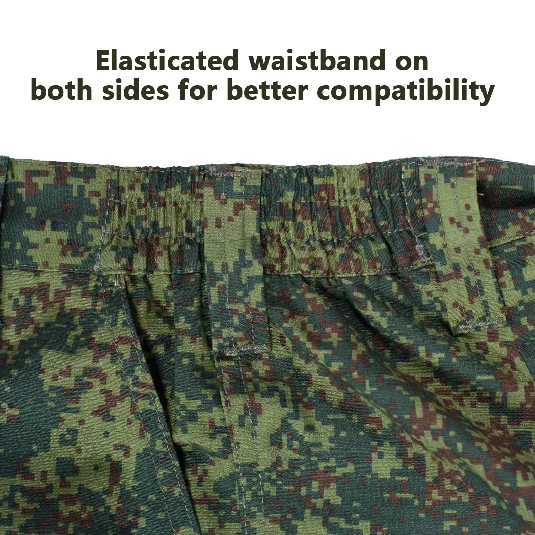 Pantalones cortos tácticos transpirables hombre camuflaje Airsoft caza - imagen 2