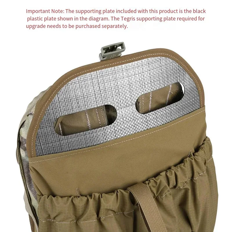 AVS panel interior modular para mochila táctica, multifunción